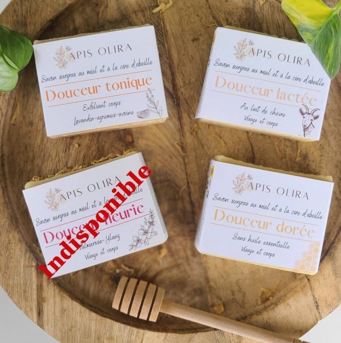 Lot de 4 savons au choix