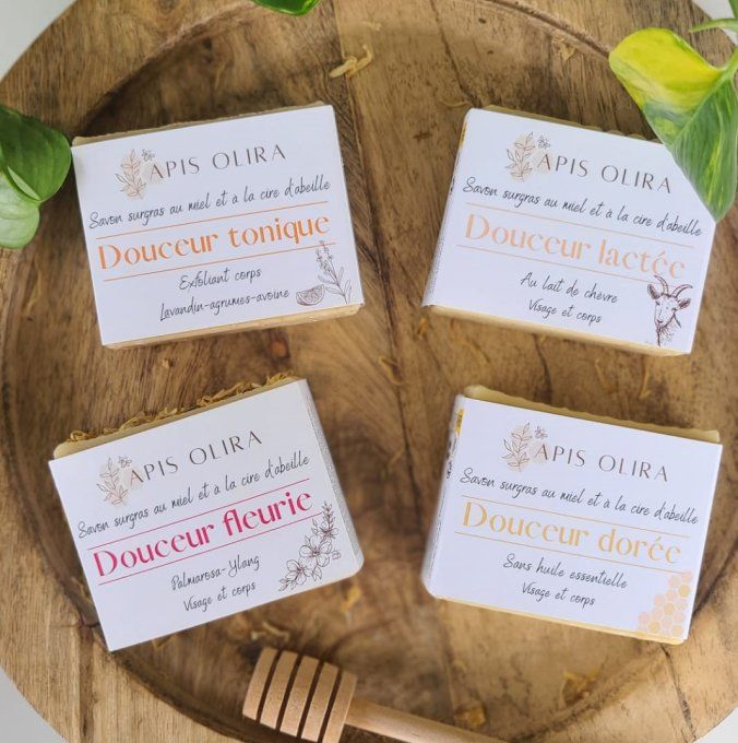 Lot de 4 savons au choix