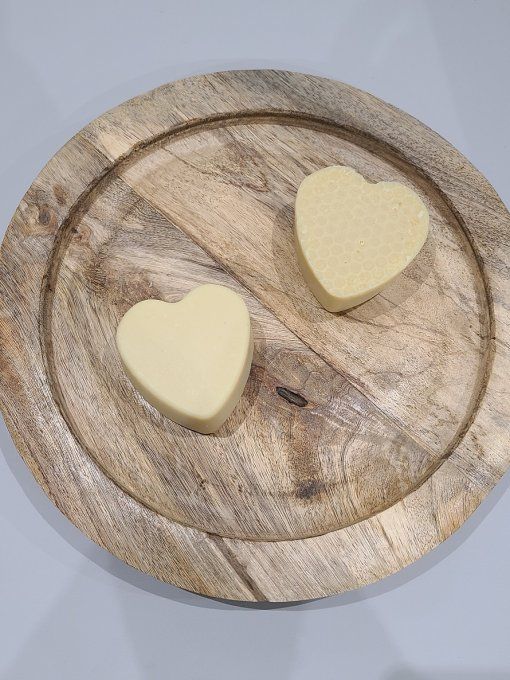 savon miel coeur